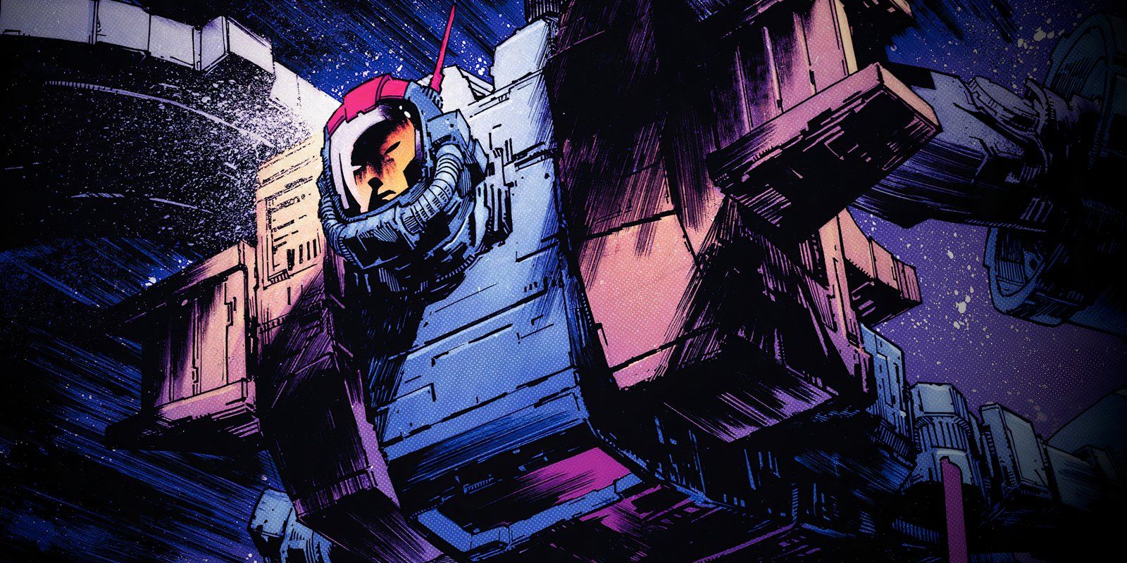 Omega Supreme en su primera aparición en el cómic de Transformers