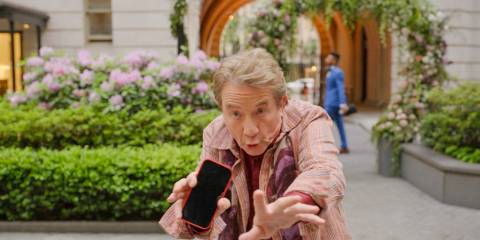 Oliver (Martin Short) begs Loretta not to cancel the wedding in Only Murders in the Building Season 4 Ep 10