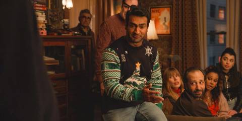 Rudy Thurber (Kumail Nanjiani) explaining Dudenoff's death in Only Murders in the Building Season 4 Episode 8