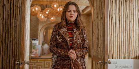 Mabel (Selena Gomez) asks Bev for Ron Howard's contact information in Only Murders in the Building Season 4 Episode 9