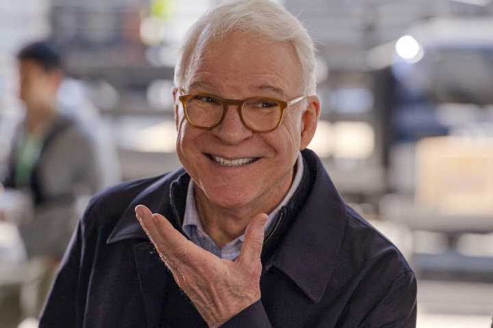 Charles (Steve Martin) flashing his incredible smile in Only Murders in the Building Season 4 Episode 9