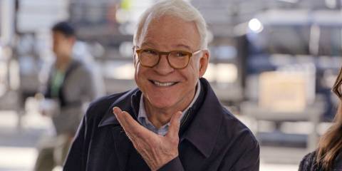 Charles (Steve Martin) flashing his incredible smile in Only Murders in the Building Season 4 Episode 9