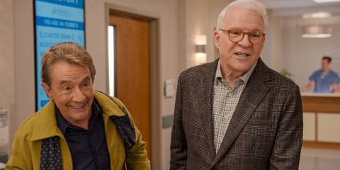 Oliver (Martin Short) and Charles (Steve Martin) in Only Murders in the Building Season 4 Episode 9