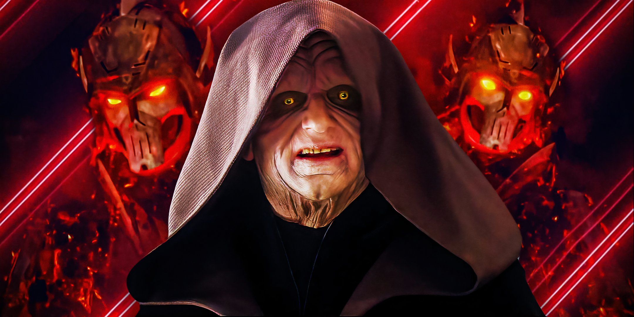 Palpatine and Darth Bane's Clone Wars spirit from The Star Wars Franchise