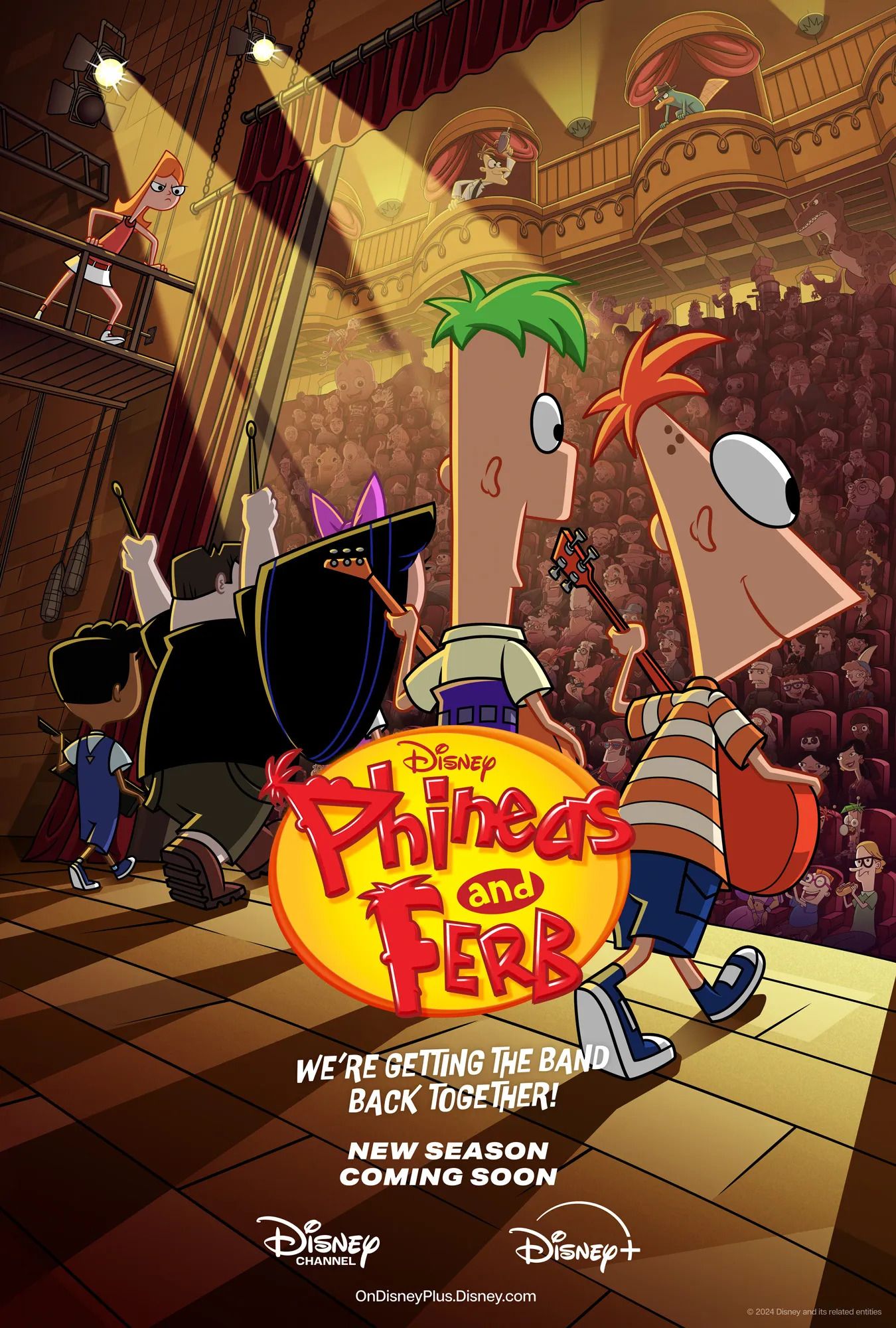 El póster de Phineas y Ferb es una devolución de llamada a un episodio clásico del programa