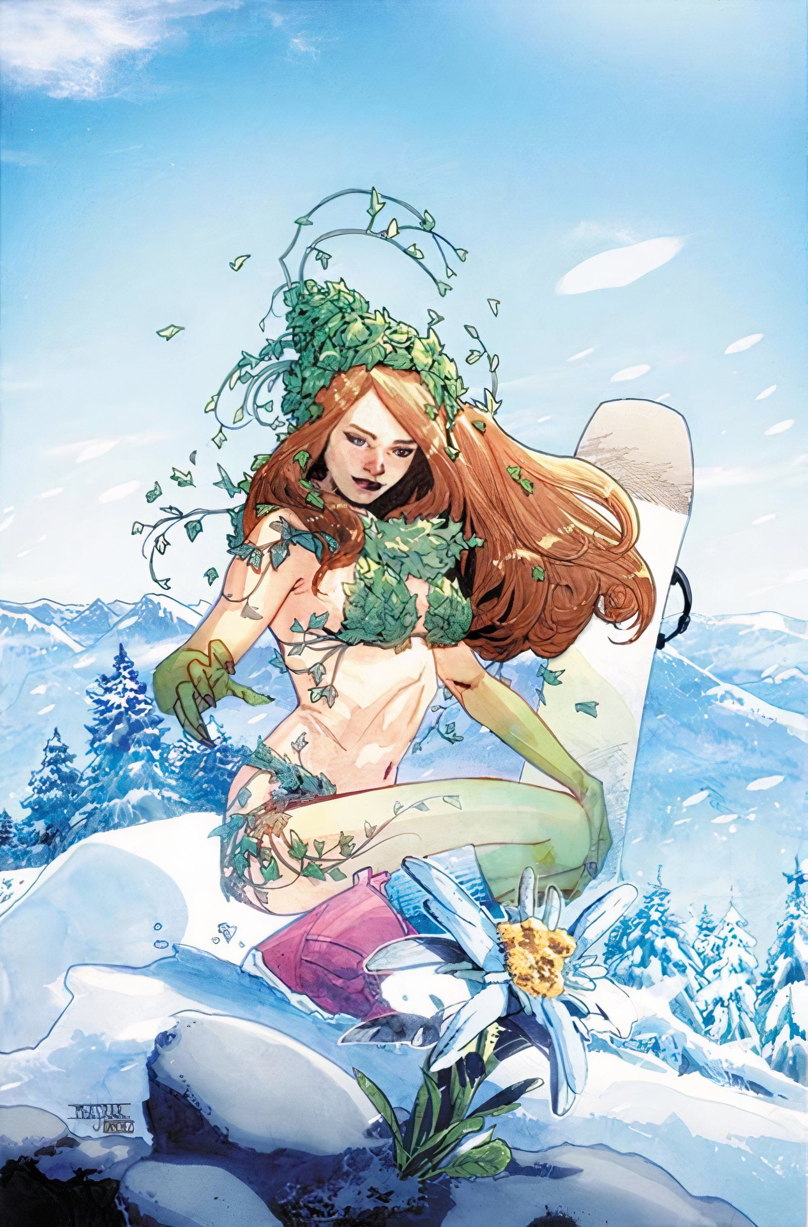 Poison Ivy #29 leaf bikini costume full