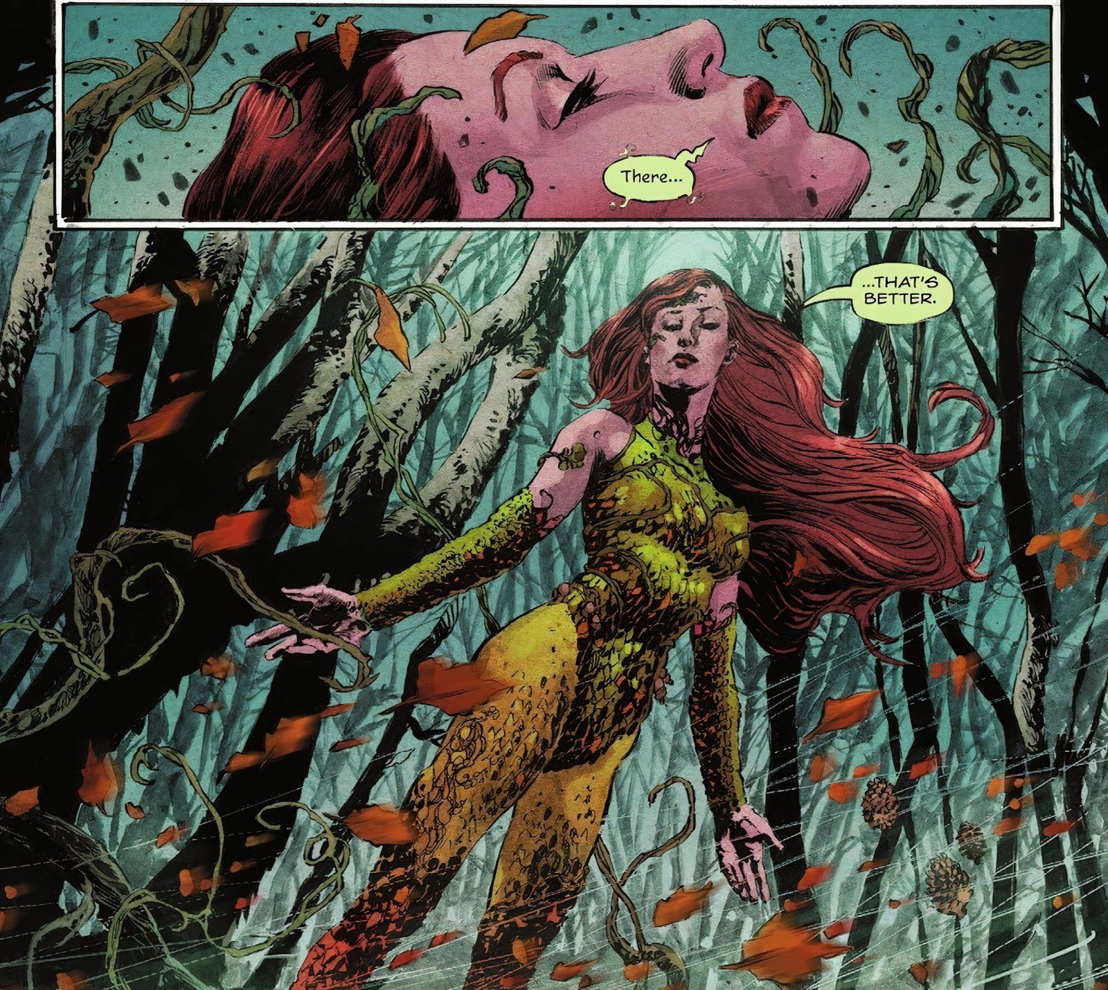 Poison Ivy Swamp Thing Feral Trees #1 Poison IVy Costume