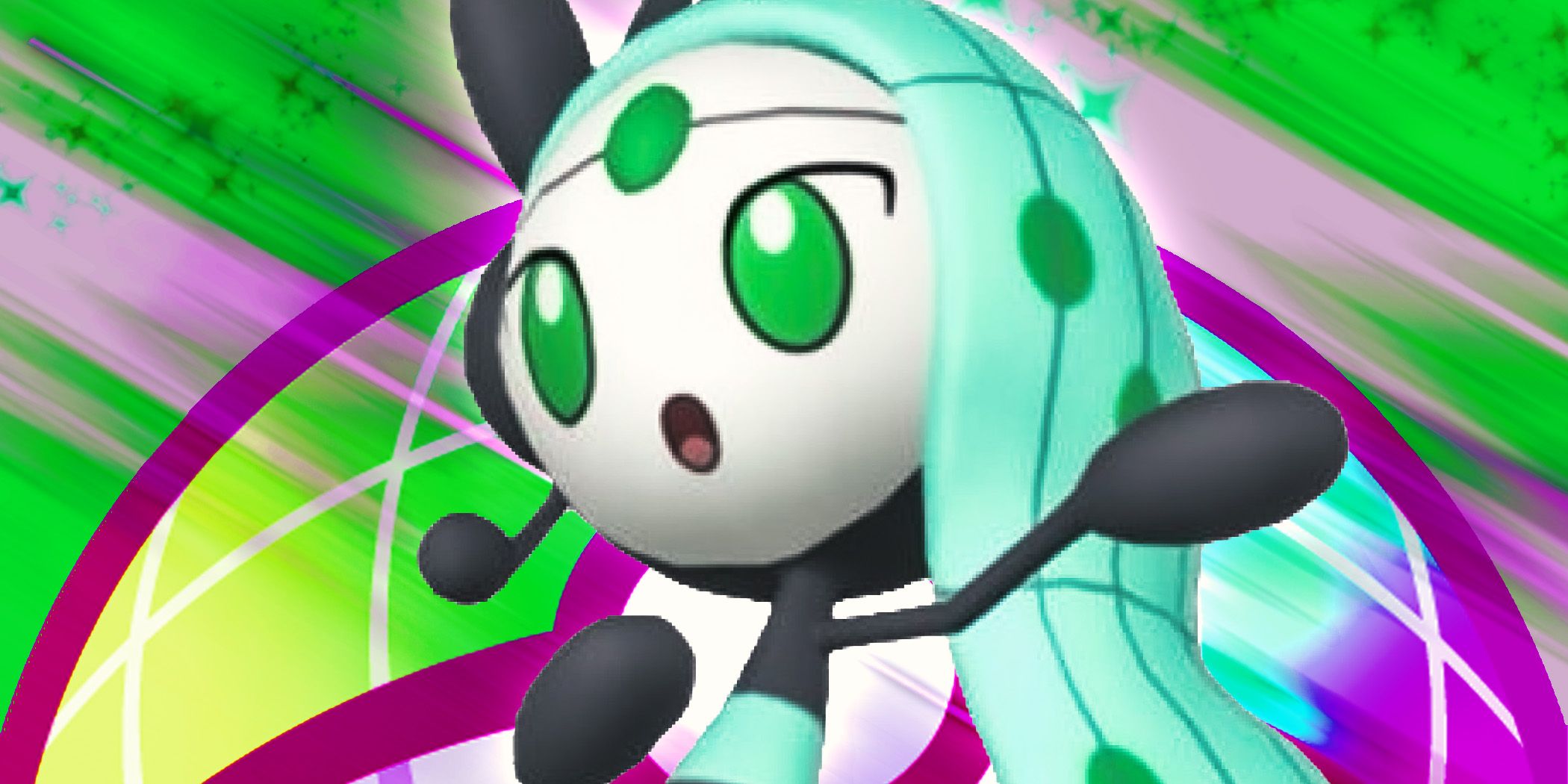 Shiny Meloetta está todo mal en Pokémon HOME