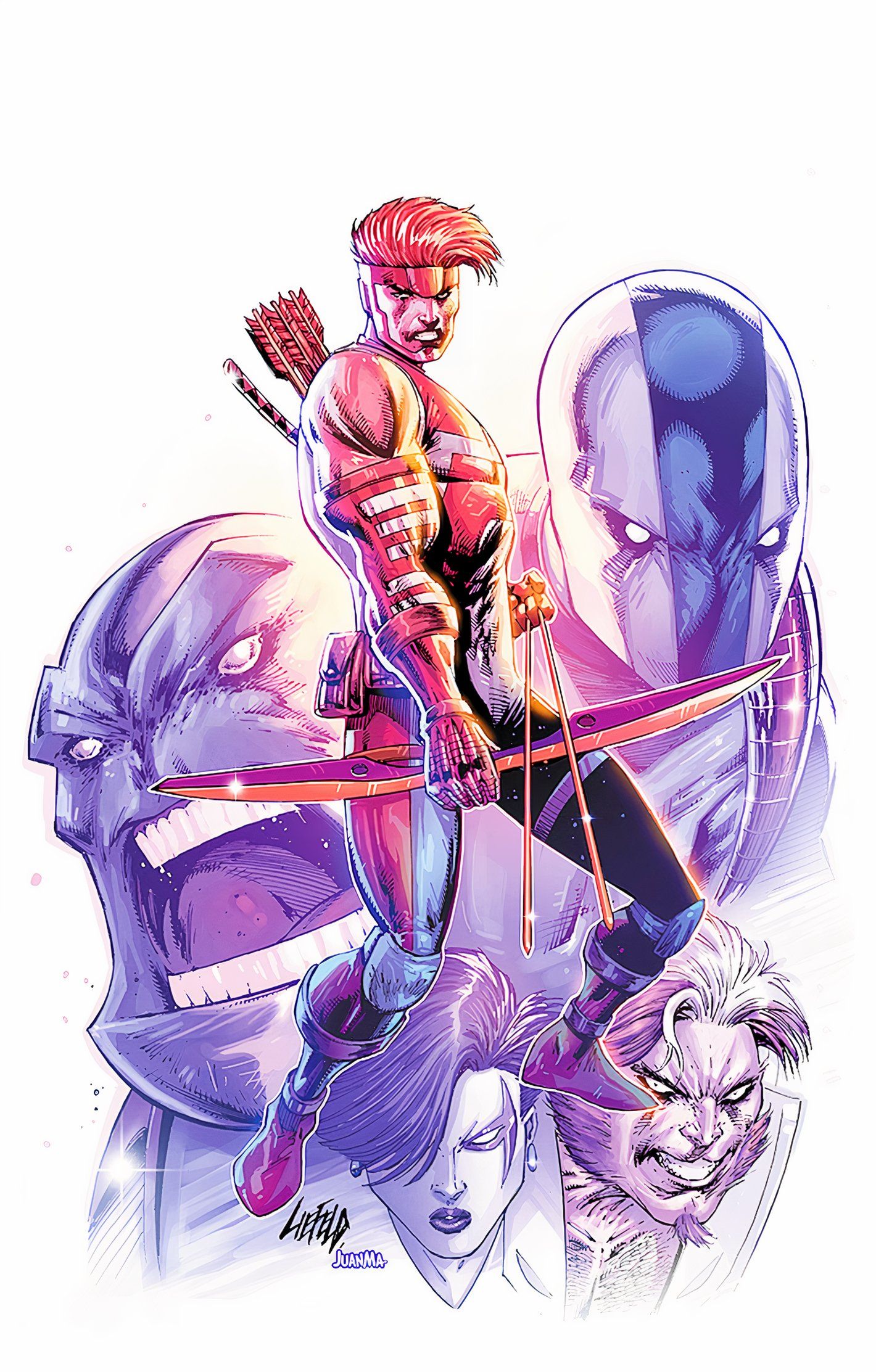 Imagem de visualização da nova série Youngblood, vinda de Rob Liefeld em 2025