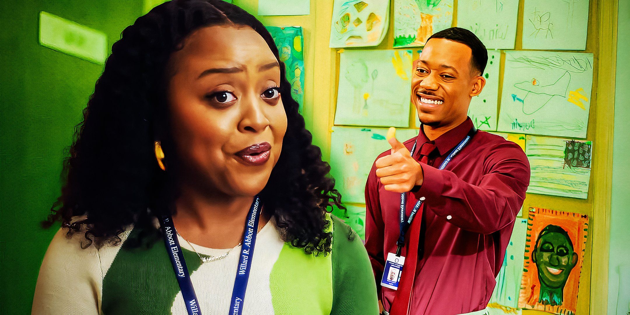 Abbott Elementary Season 4 Squashes Janine & Gregory's Romance Fears With Their First Conflict