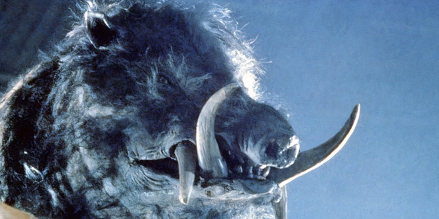 Um javali monstro gigante de Razorback (1984)