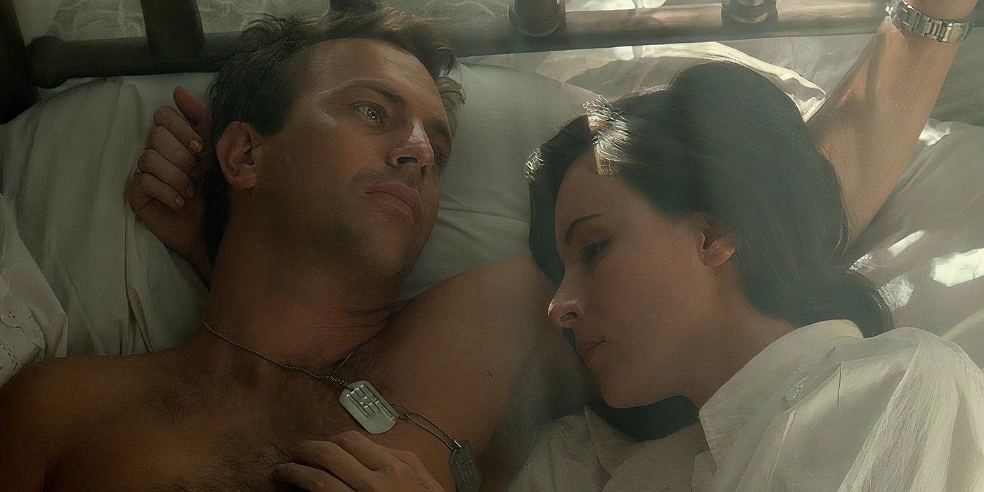 Revenge Kevin Costner and female co-star in bed together 