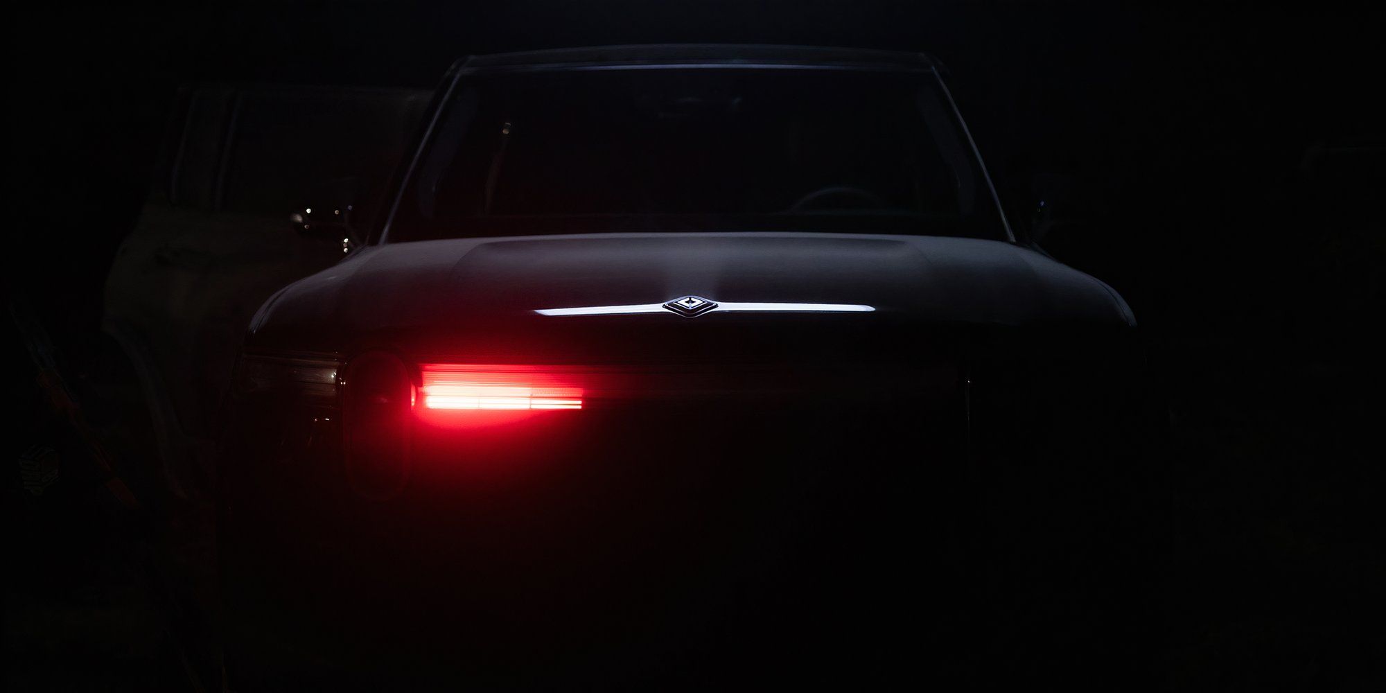 Rivian Knight Rider exterior light