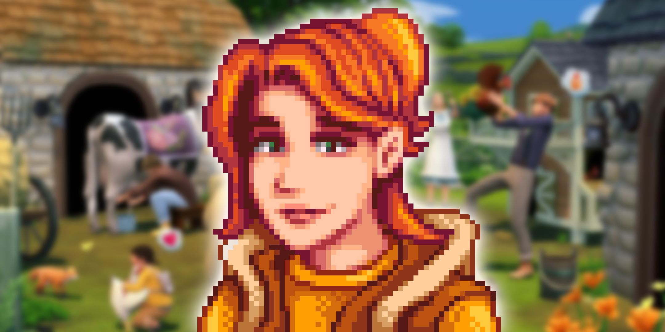 Fans Recreate Stardew Valley Characters In Sims 4, Showcasing How Two Vastly Different Worlds Can Collide