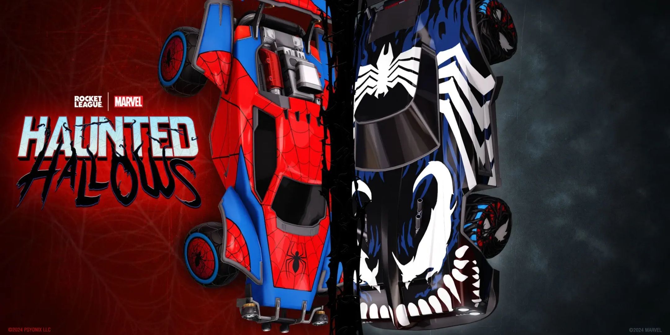 Conduce el auto Marvel de tus sueños este Halloween con el evento Spider-Man de Rocket League