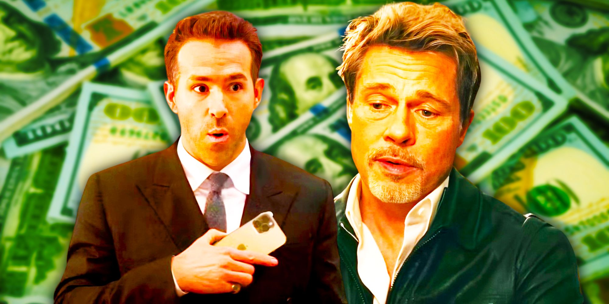 La comedia de 190 millones de dólares de Ryan Reynolds ya superó este año a la película de reunión de 16 años de Brad Pitt y George Clooney