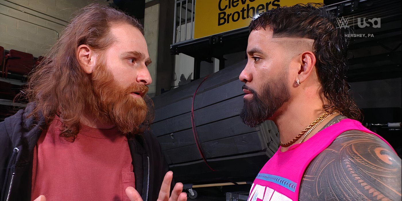 Sami Zayn habla con Jey Uso el 28 de octubre