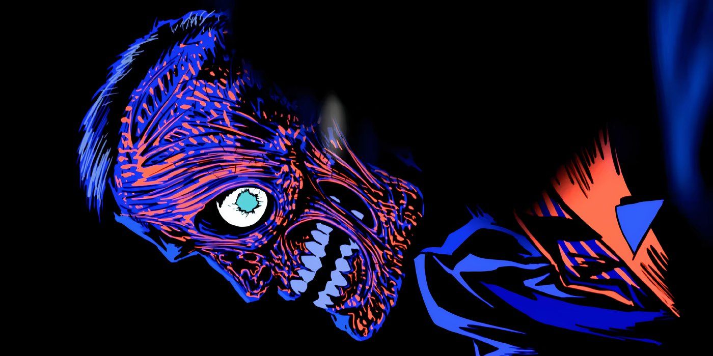 Scarred side of two-face&rsquo;s face in fan made batman_ broken promise movie
