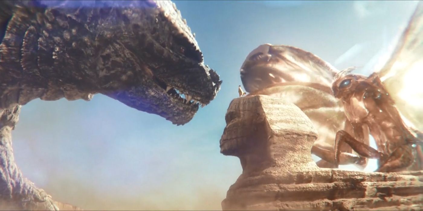 Mothra and Godzilla in Godzilla X Kong