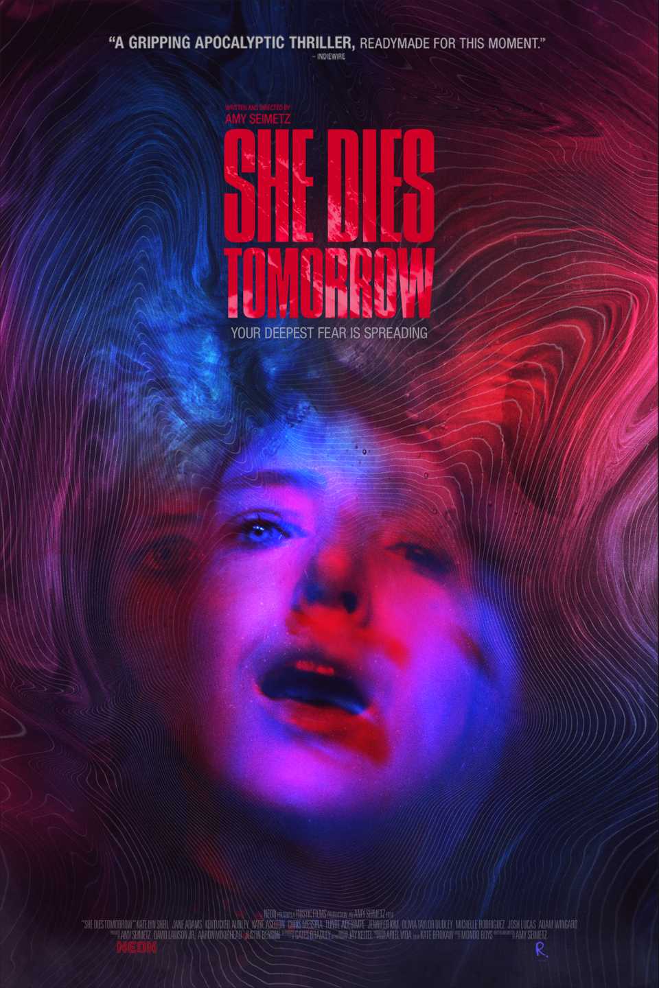She Dies Tomorrow (2020) poster