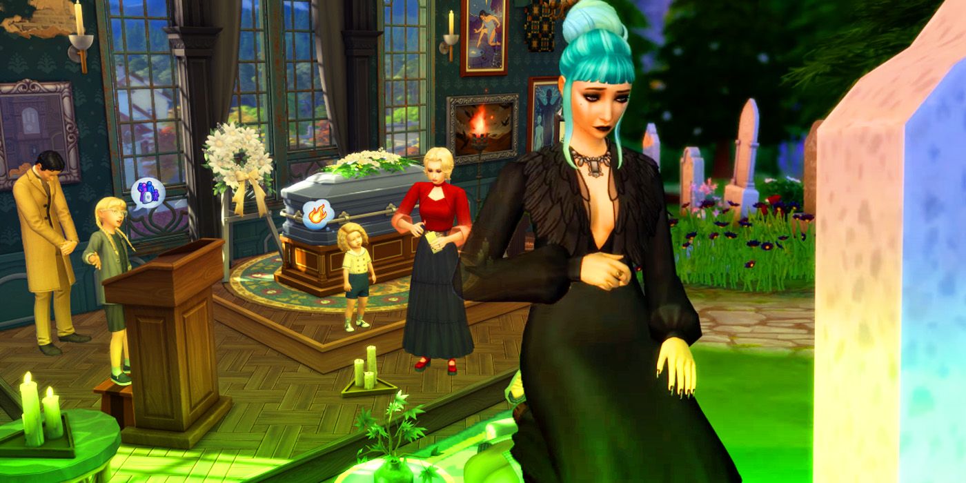 Everything That Can Happen At A Funeral In The Sims 4 Life & Death