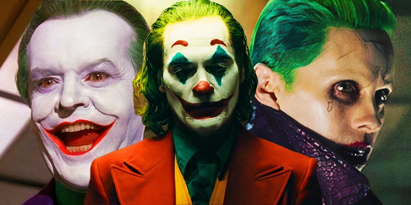 Todas las películas de acción real de DC protagonizadas por el Joker, clasificadas