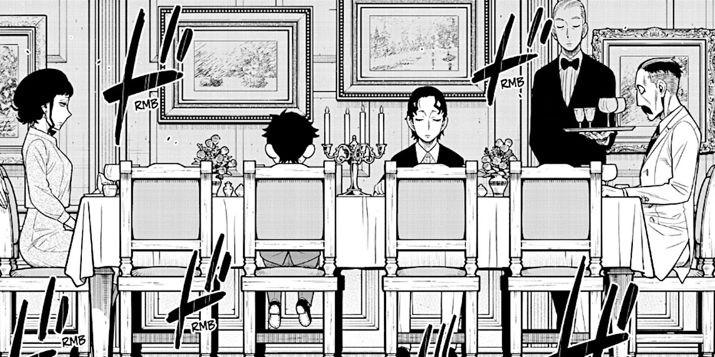 Spy x Desmond Family family dinner chapter 106