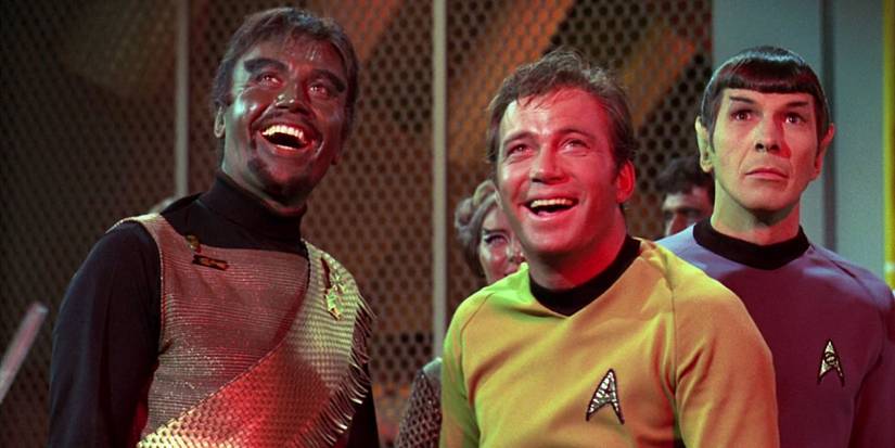 Star Trek Day of the Dove Kang Kirk Spock