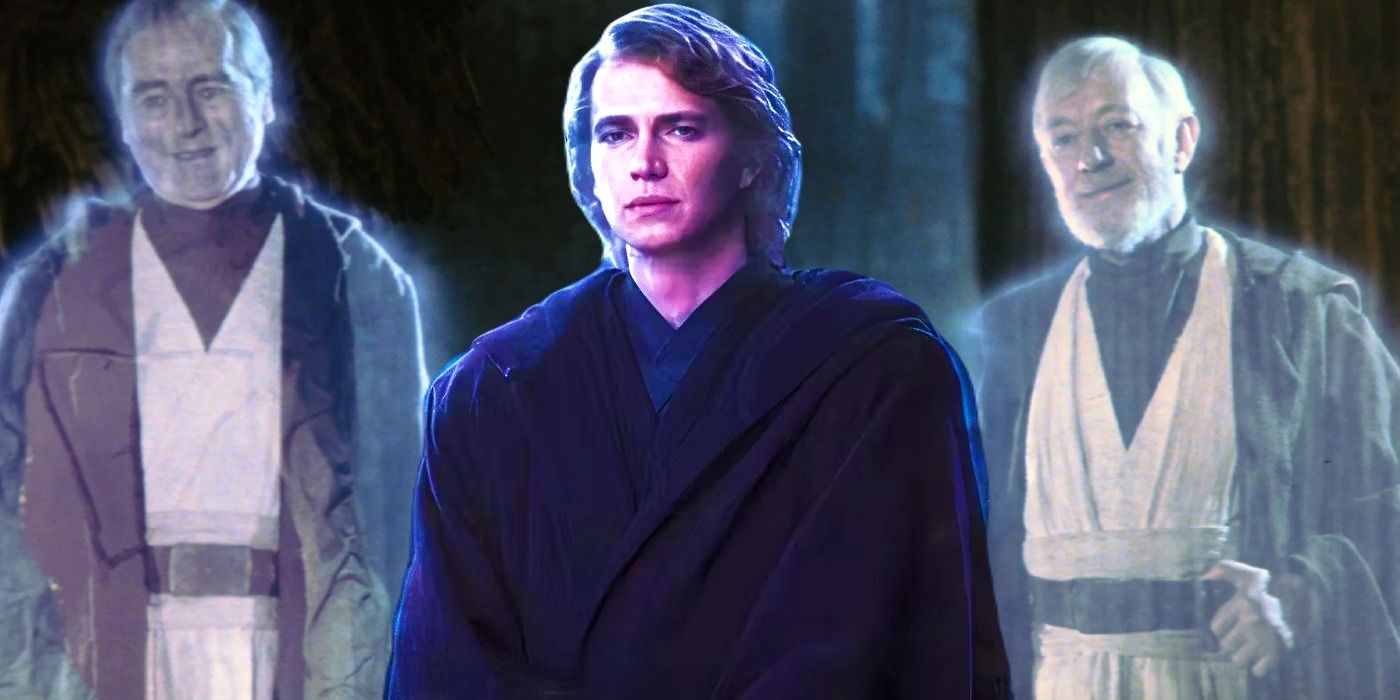 El final del regreso del Jedi le dio a Star Wars un problema de fantasmas de fuerza masiva