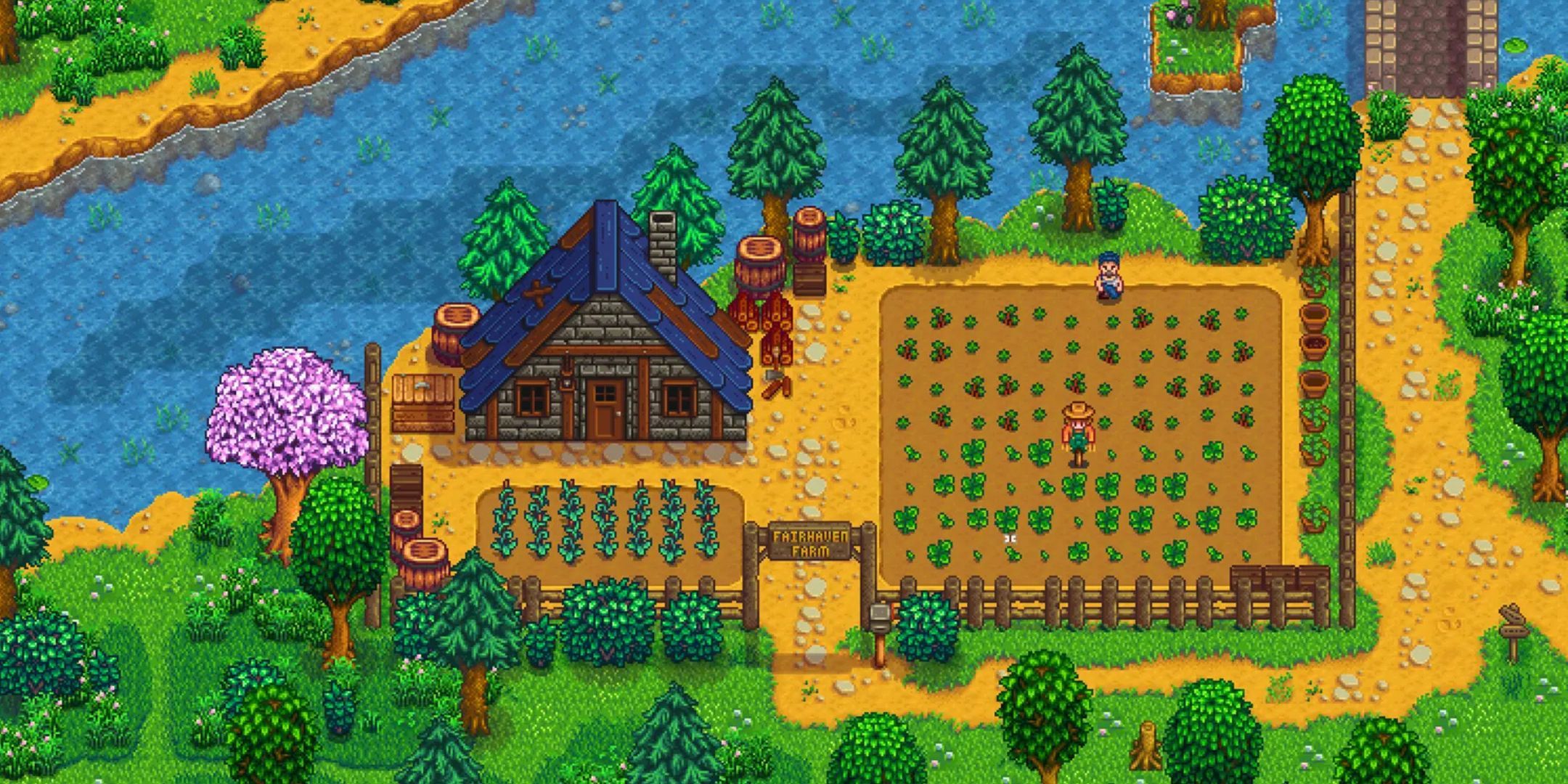 Сообщество Stardew Valley чествует создателя игры, когда он наконец завершил все достижения