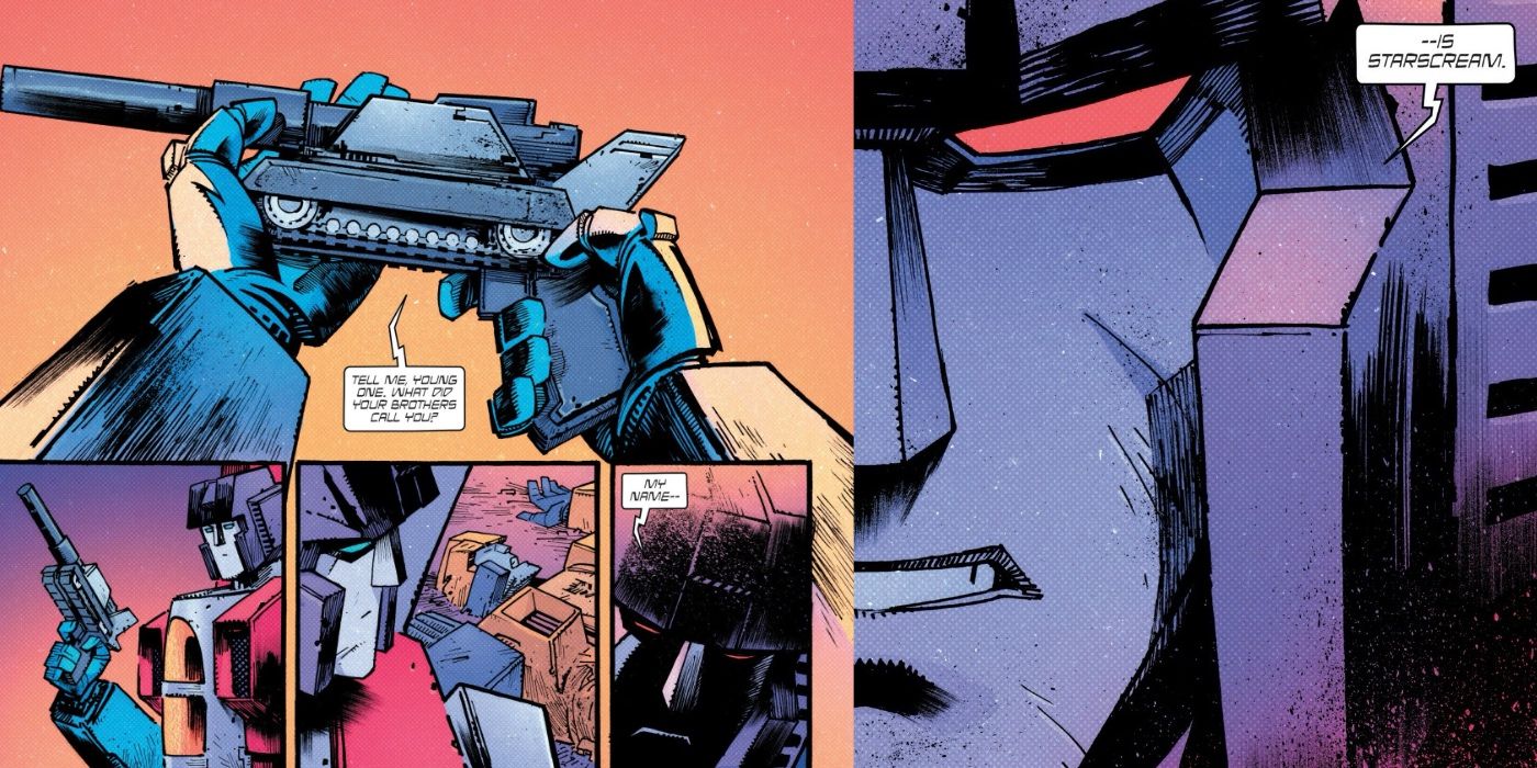 Starscream Becomes A Decepticon in Transformers #13