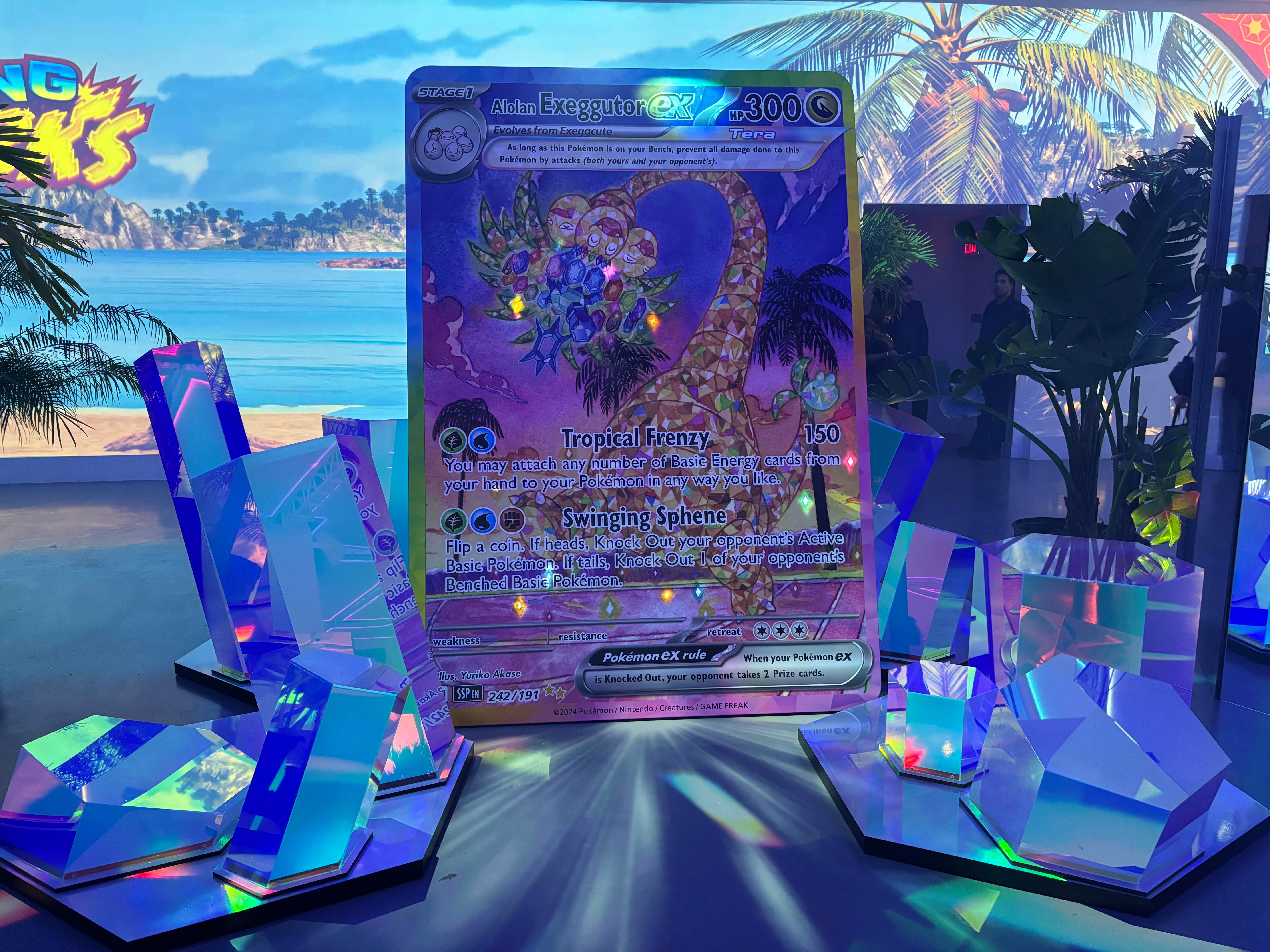 Pokmon Celebrated Surging Sparks TCG Expansion With A Magical Pop-Up Maze - I Hope It Makes A Return For The Next Set