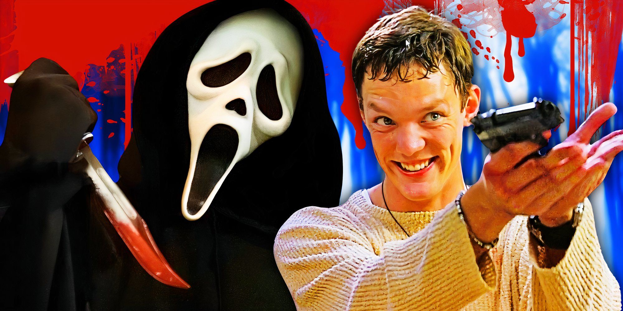 Stu Macher y Ghost Face en Screaming.