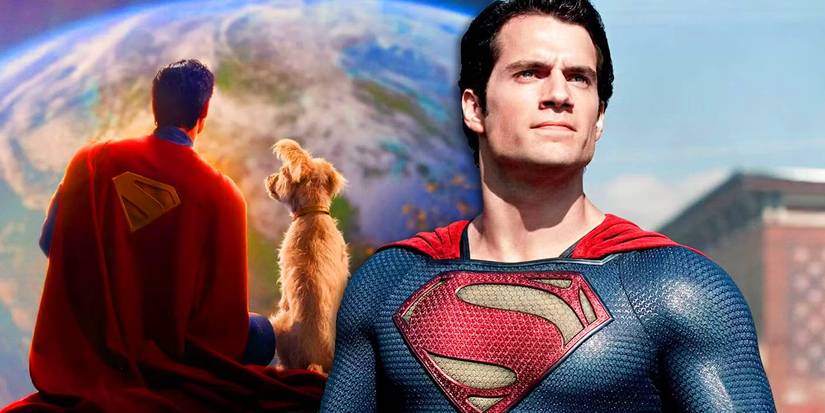 Superman Legacy with Krypto Henry Cavill Superman custom image