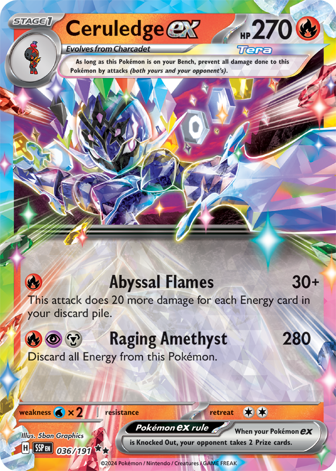 Pokémon TCG: Revisión de Surging Sparks: arte magnífico y cartas potentes culminan un gran año