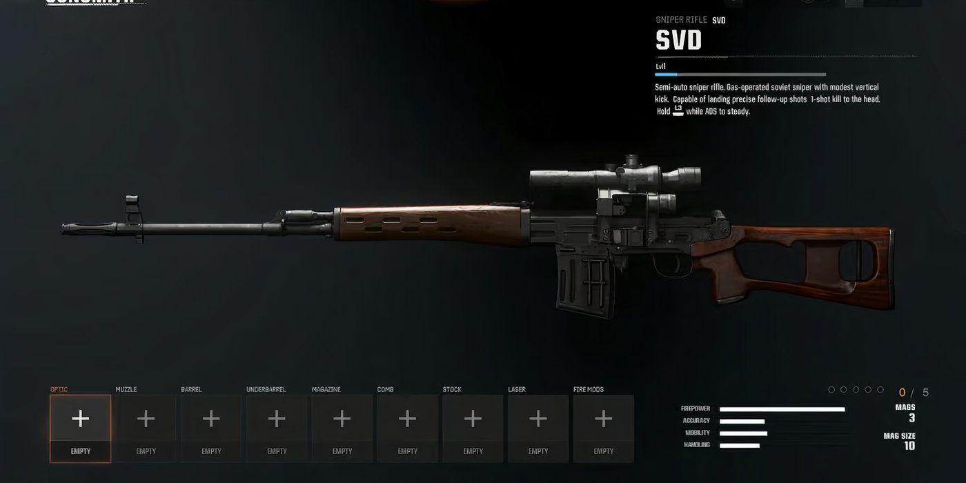 SVD em Call of Duty Black Ops 6