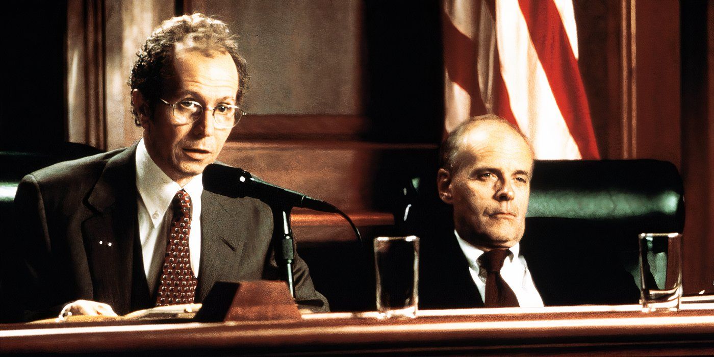 The Contender (2000) Gary Oldman Plays Shelly Runyon in a courtroom talking into a microphone