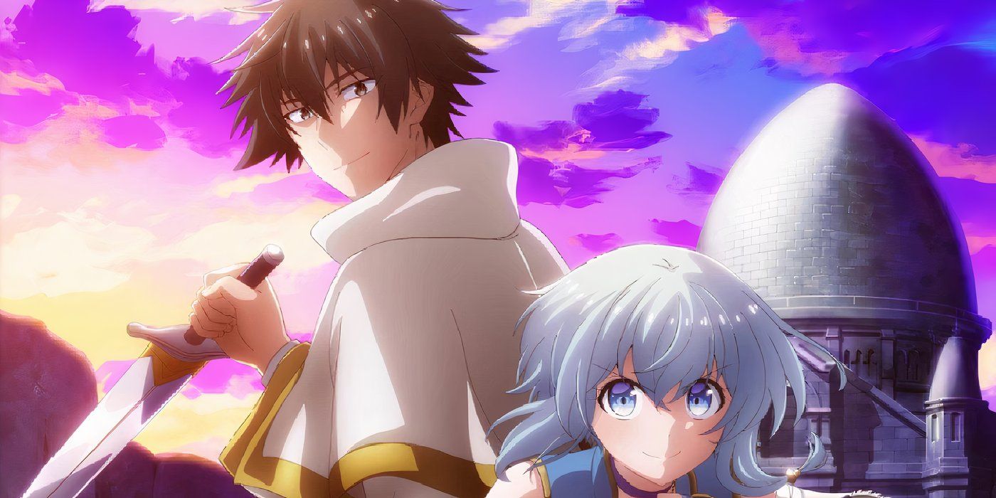 The Healer Who Was Banished From His Party anime visual with the two protagonists