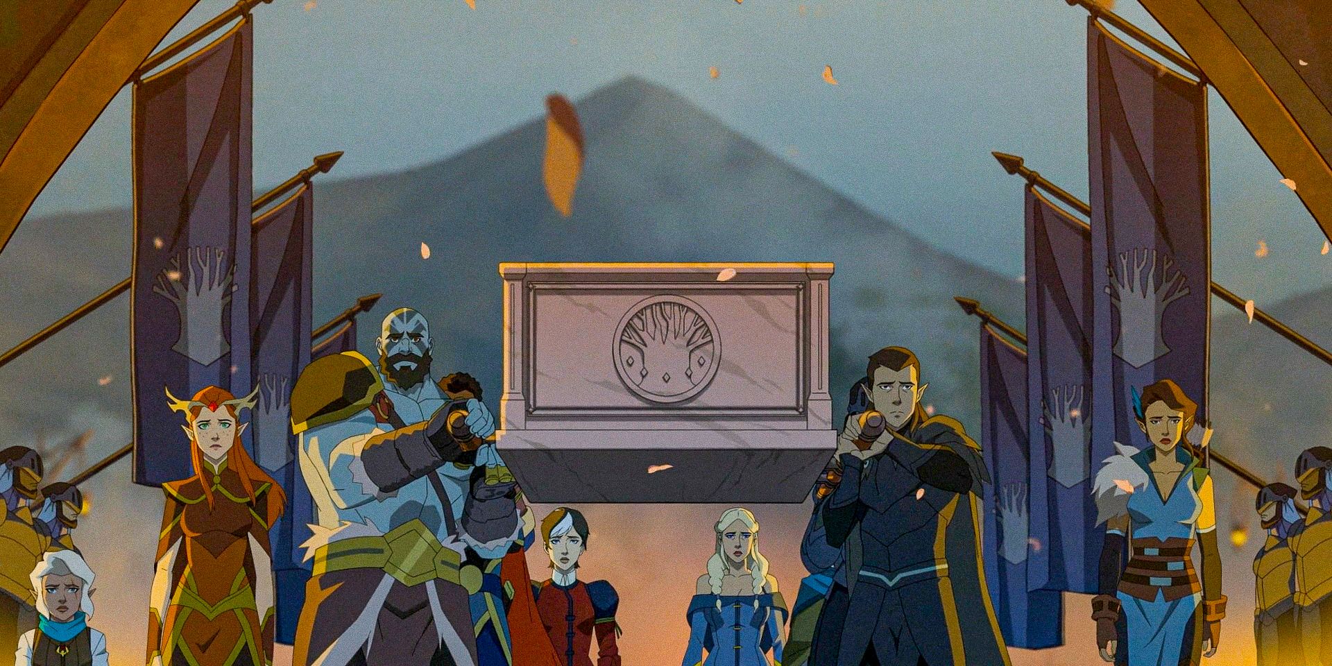 В финале третьего сезона The Legend Of Vox Machina был один прекрасный момент, который воссоединил команду (даже Перси)