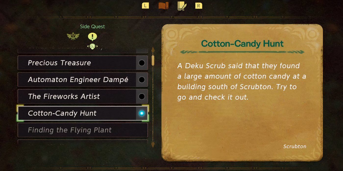 The Legend Of Zelda: Echoes Of Wisdom - Tutorial de Cotton Candy Hunt Quest