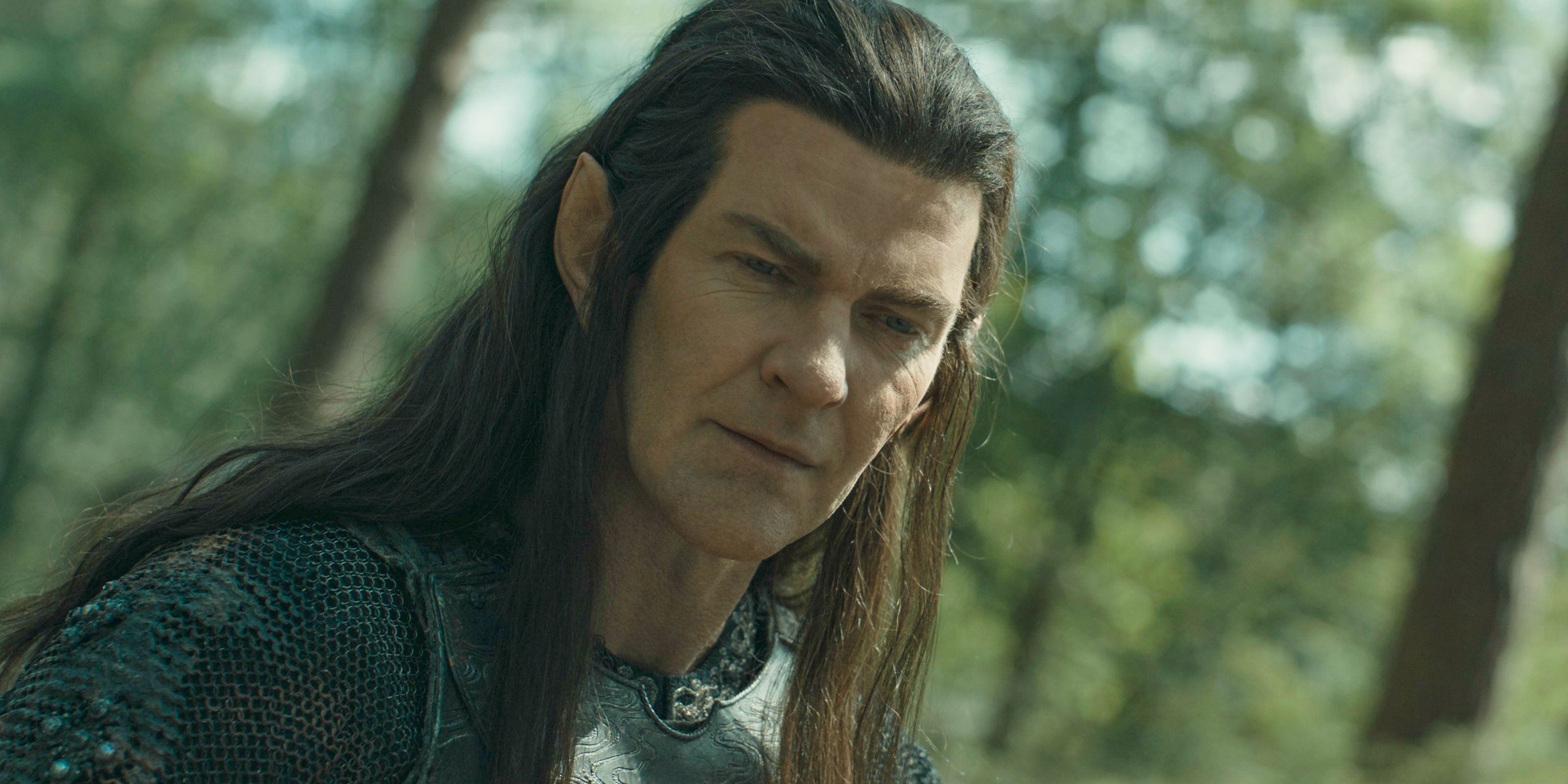 Adar (Sam Hazeldine) regains his original appearance by using Galadriel's ring in The Lord of the Rings: The Rings of Power Season 2 Episode 8