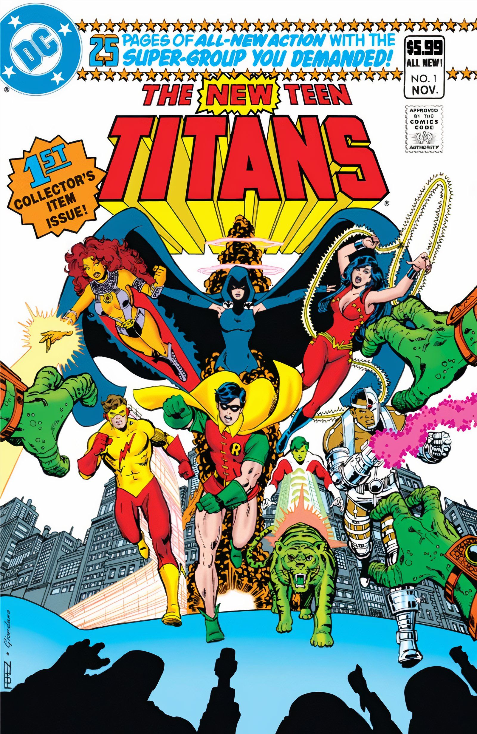 The New Teen Titans #1 full cover