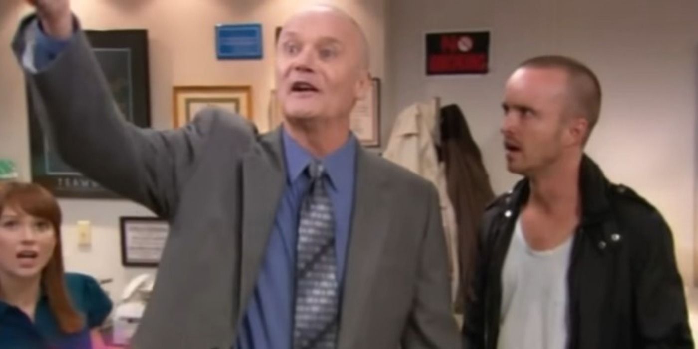 Creed and Jesse Pinkman in The Office/Breaking Bad Skit from the 2011 Prime Time Emmy Awards