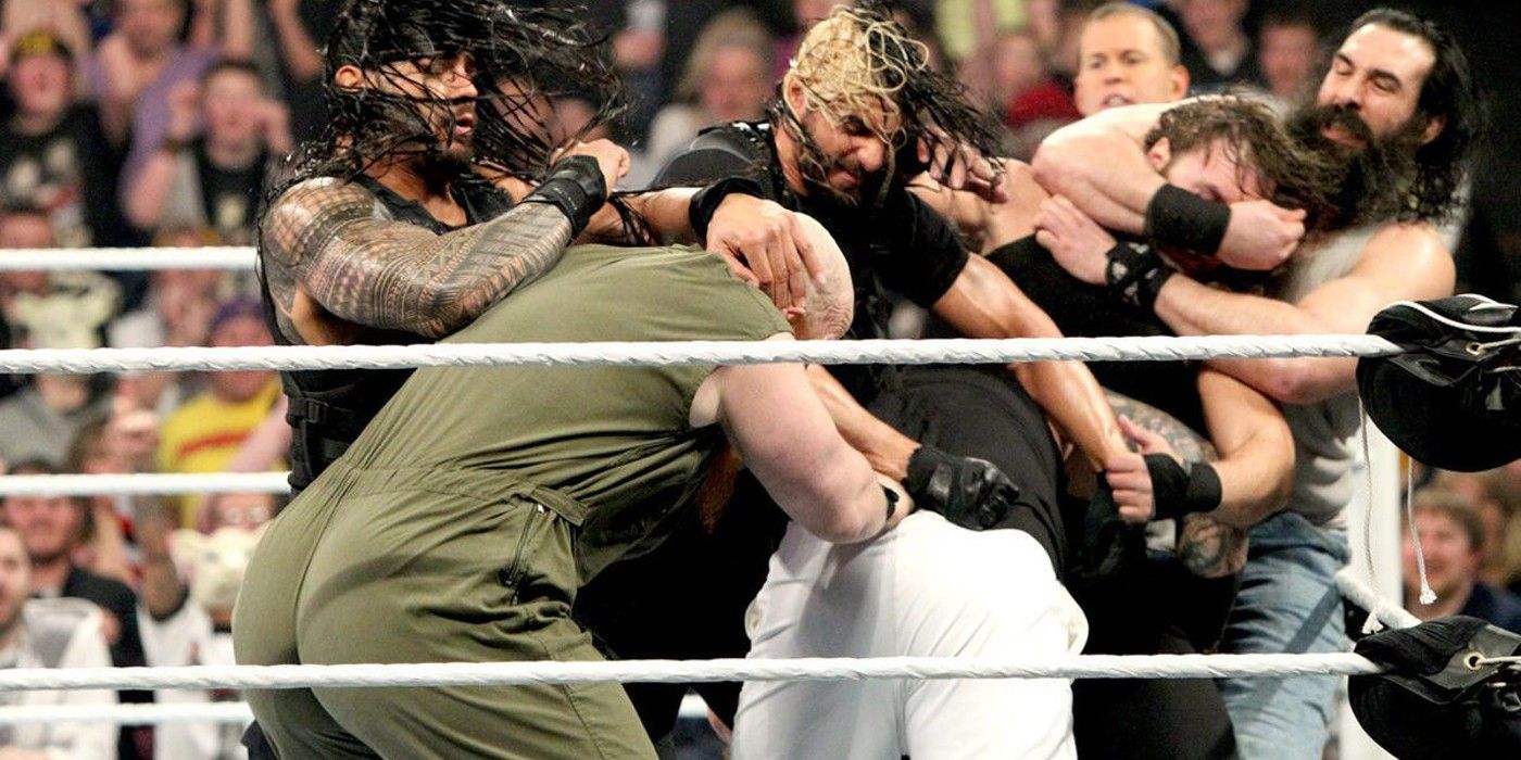 The Shield e The Wyatt Family brigam na WWE Elimination Chamber 2014