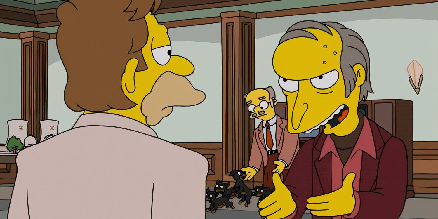 The Simpsons Burns Homer Season 36 Waylon Smithers Sr 2