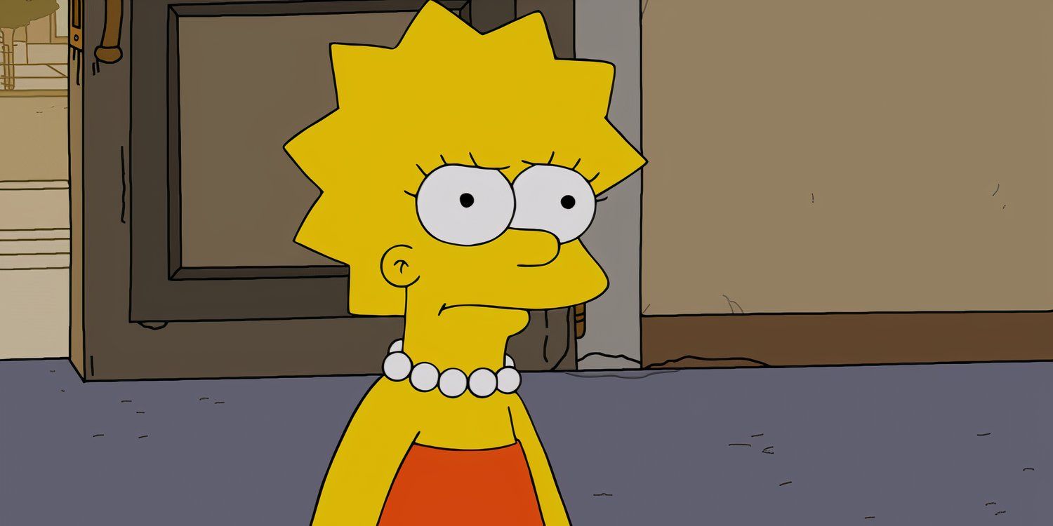 Lisa looks concerned in The Simpsons Lisa Detective 