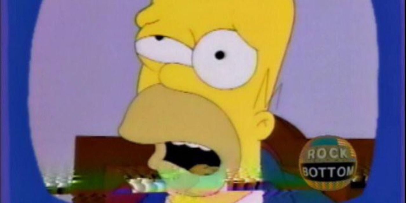 The Simpsons - Rock Bottom Season 6, Episode 9: “Homer Badman”