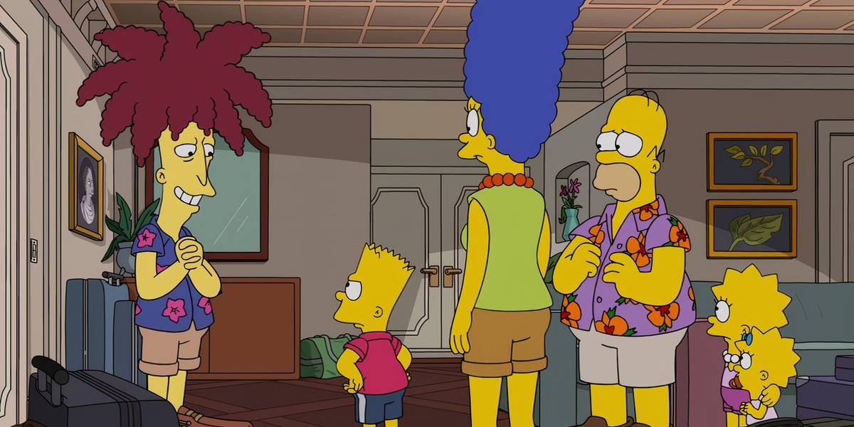 Bob Simpson's Roux Bob Les Simpson Tahiti Bob S'installe Chez Les Simpson #shorts #short