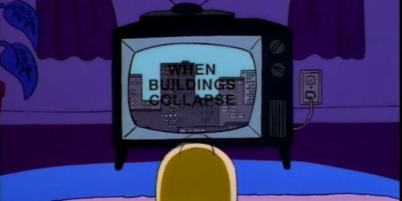 The Simpsons - When Buildings Collapse Season 9, Episode 17: “Lisa the Simpson”