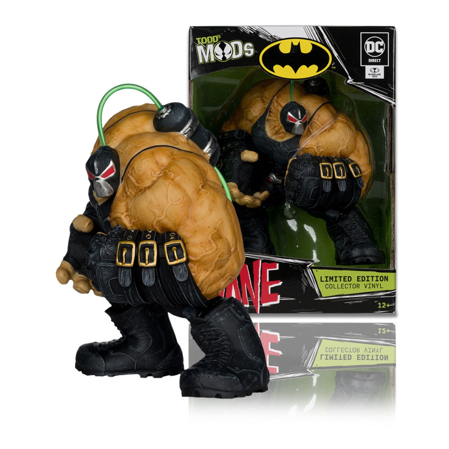 Action Figure Bane Arkham Origini Batman DC Comics Moto Tank Vehicle